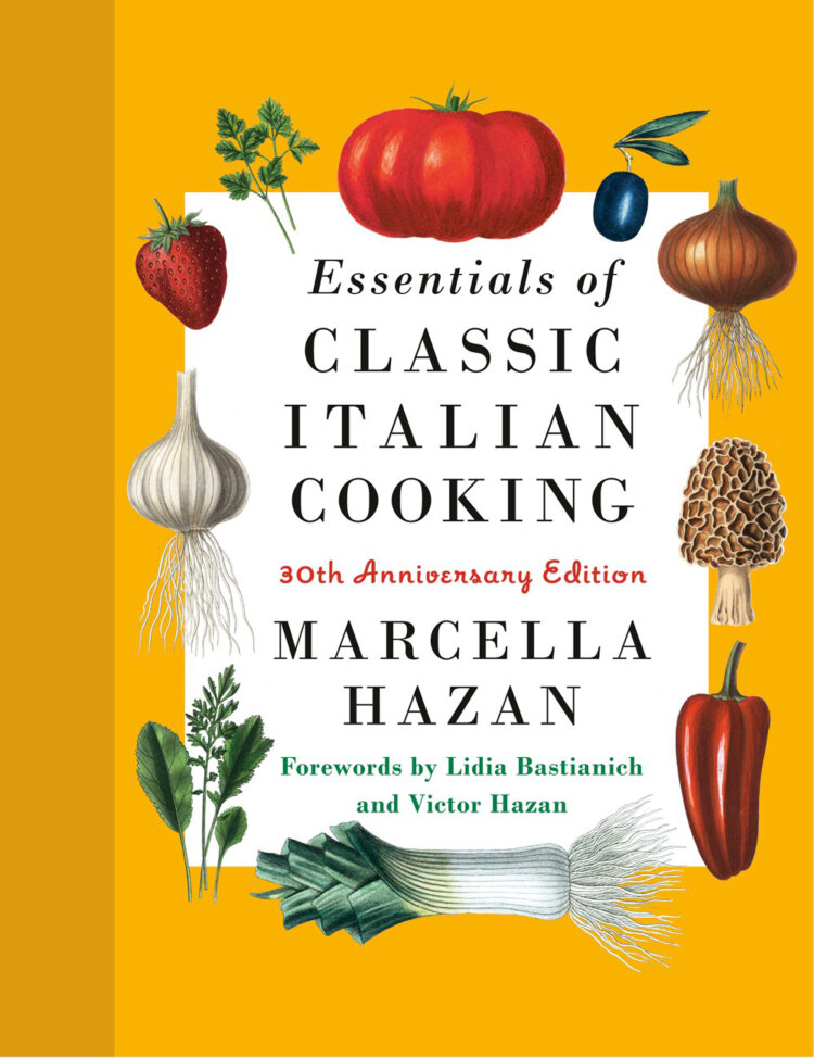 Book jacket image for Essentials of Classic Italian Cooking by Marcella Hazan
