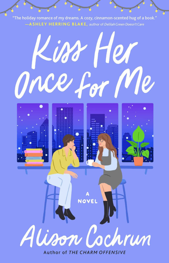 Book jacket image for Kiss Her Once for Me by Alison Cochrun